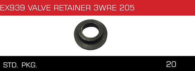 VALVE RETAINER 3WRE 205